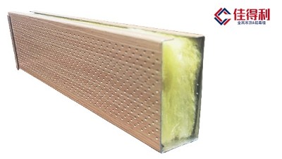 木紋沖孔鋁方通吊頂